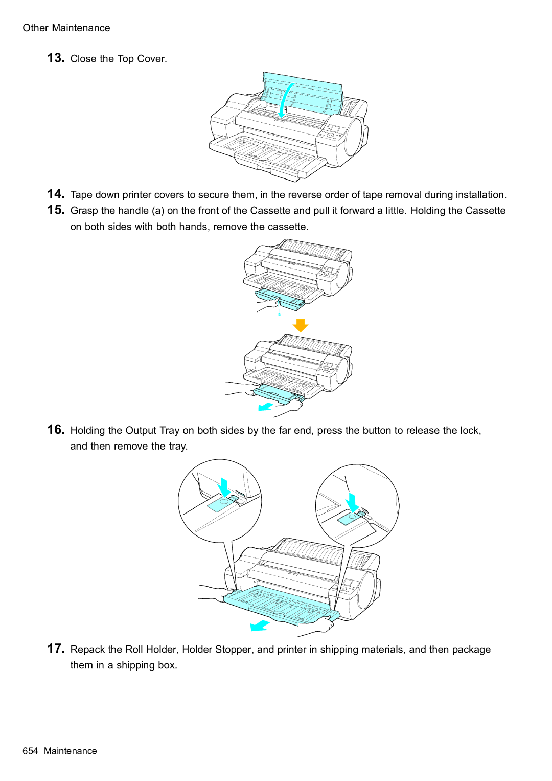 Canon 2159B002 user manual Maintenance 