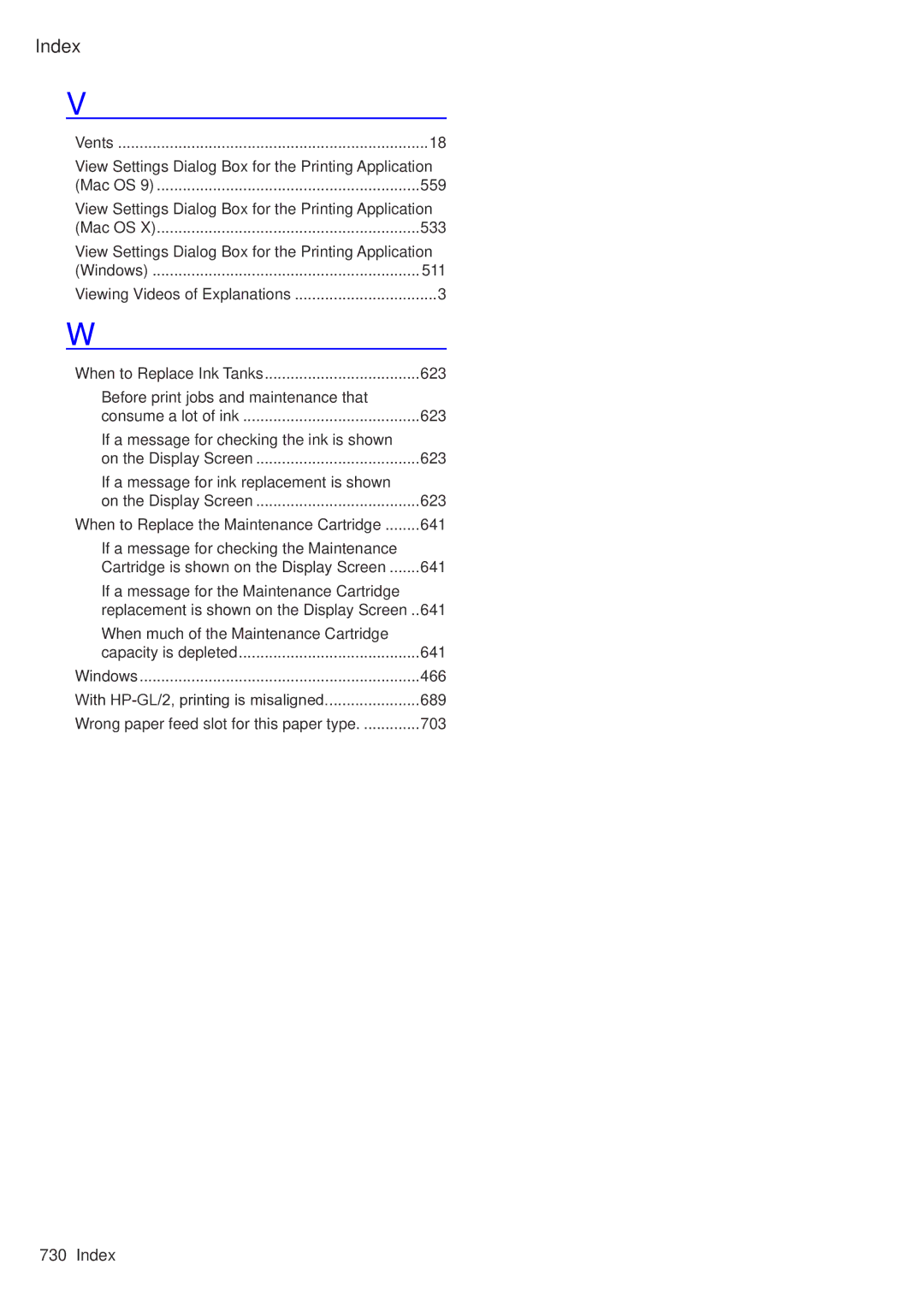 Canon 2159B002 user manual View Settings Dialog Box for the Printing Application 