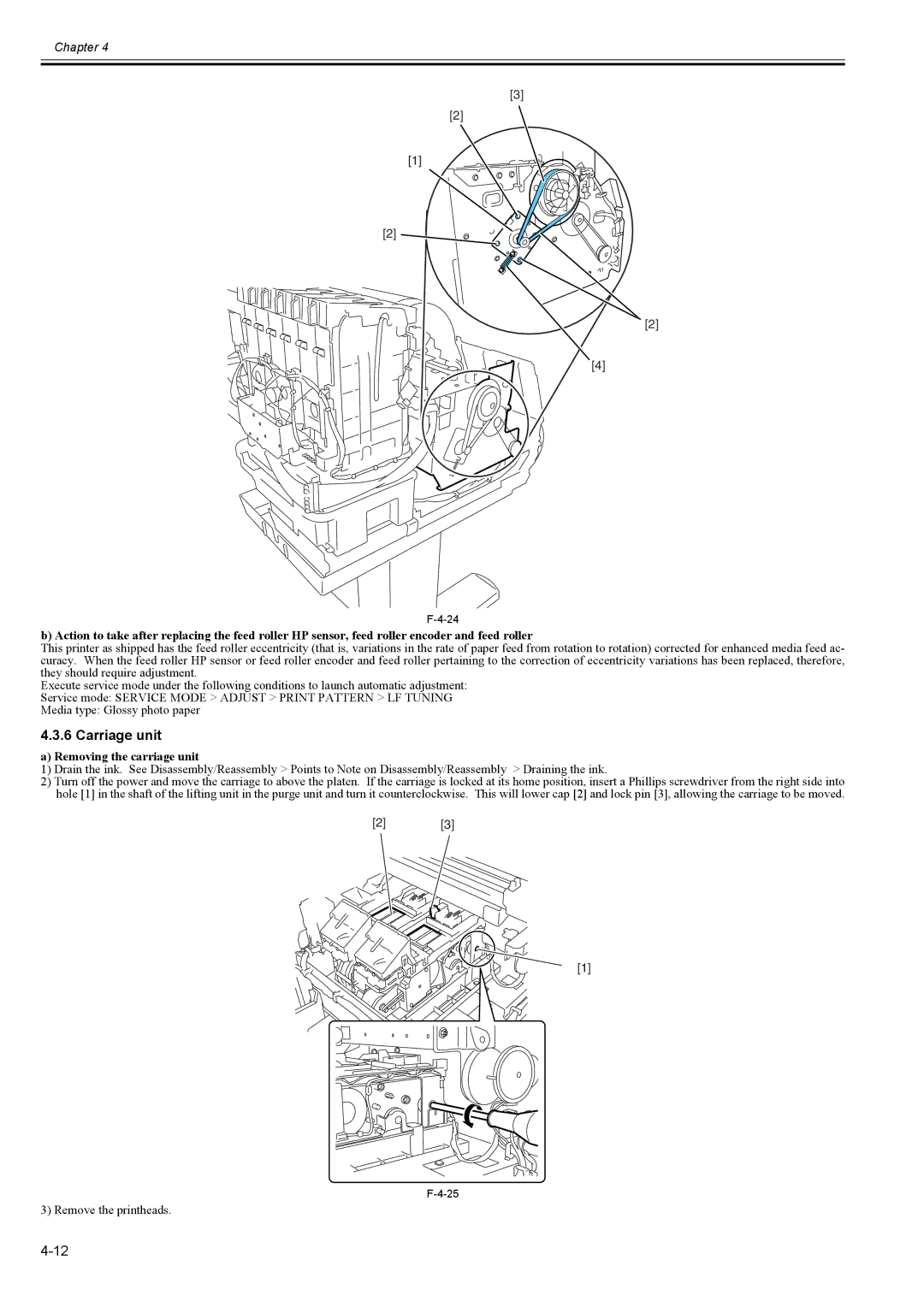 Canon 2163B002 service manual Carriage unit, Removing the carriage unit 