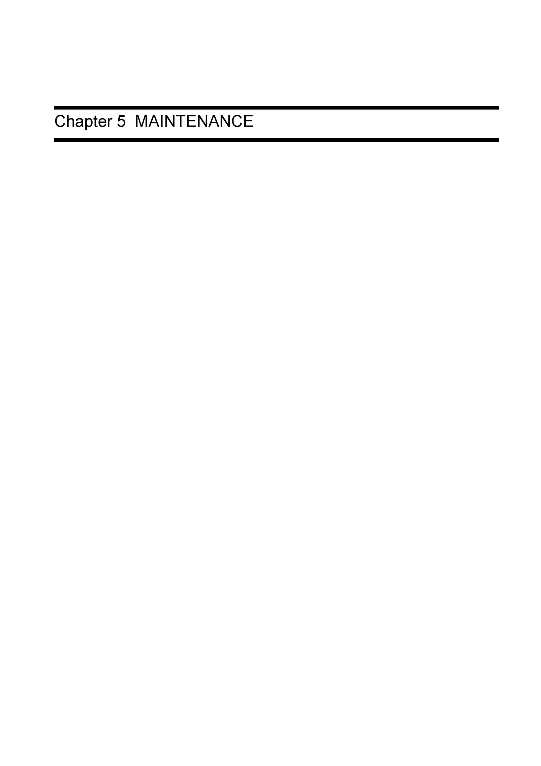 Canon 2163B002 service manual Maintenance 