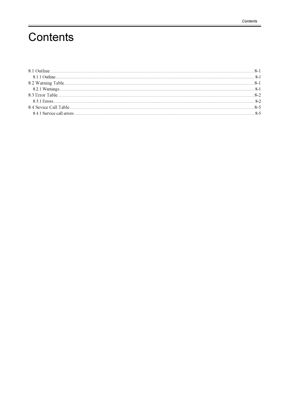 Canon 2163B002 service manual Outline 