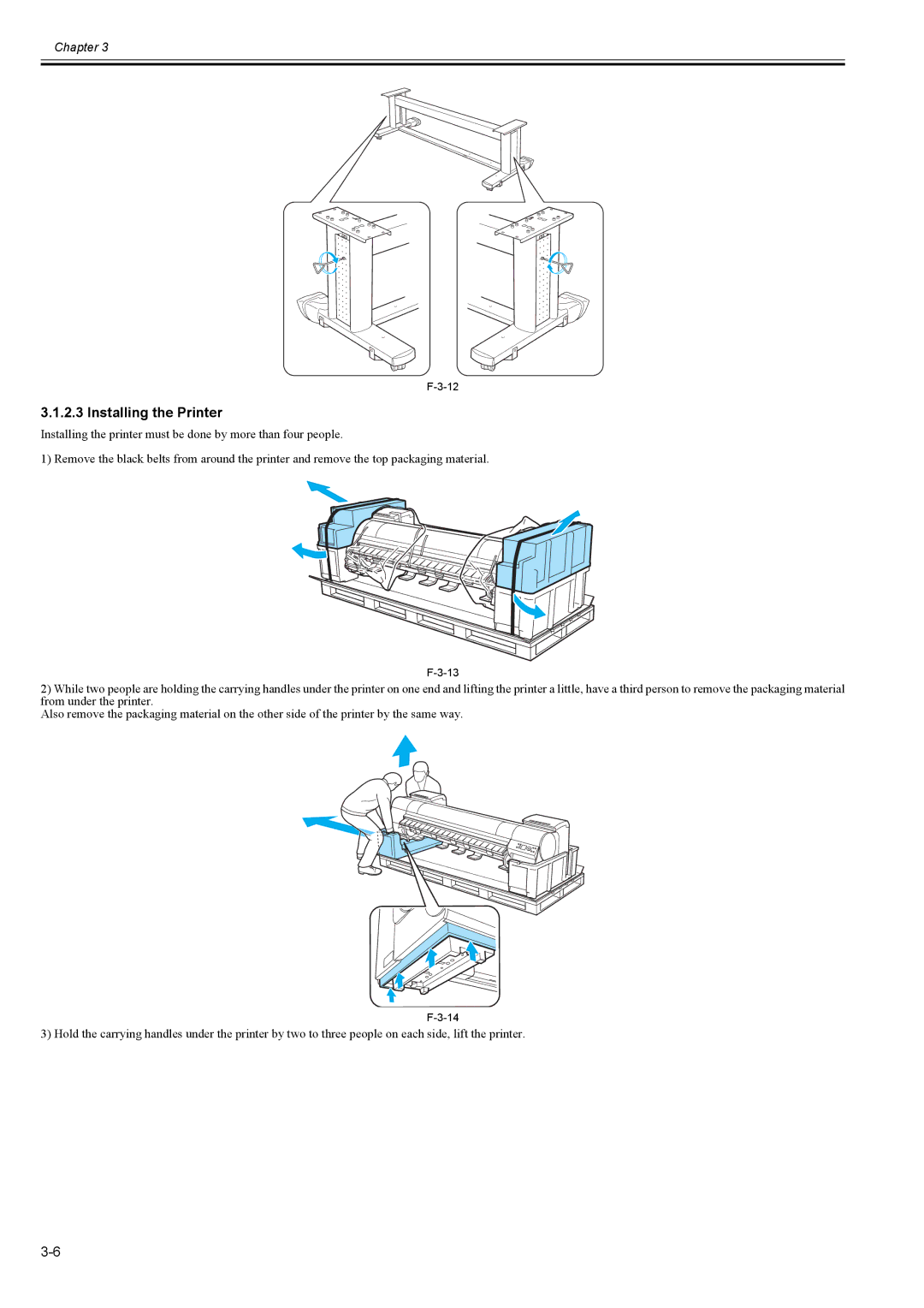 Canon 2163B002 service manual Installing the Printer 