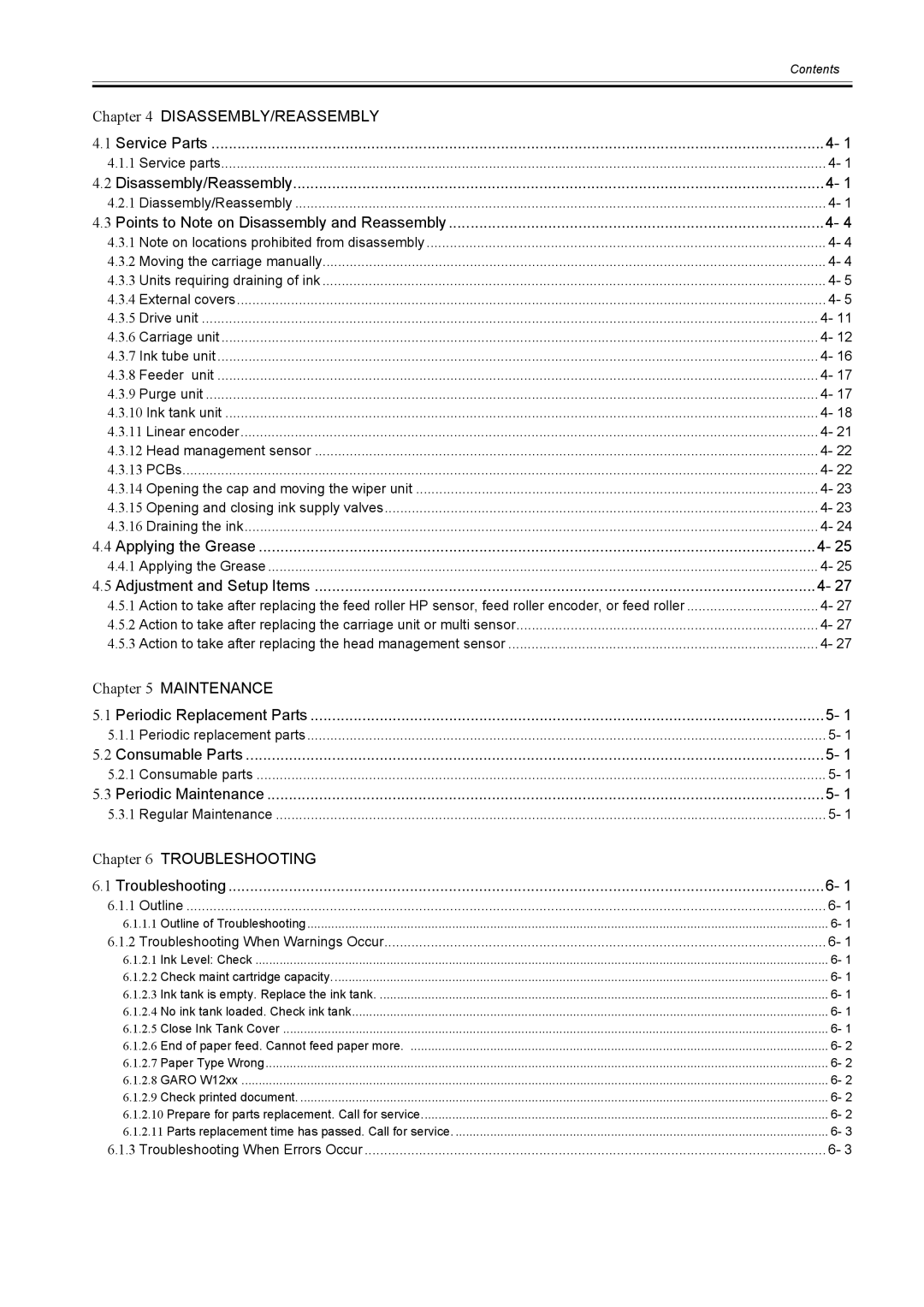 Canon 2163B002 service manual Disassembly/Reassembly 