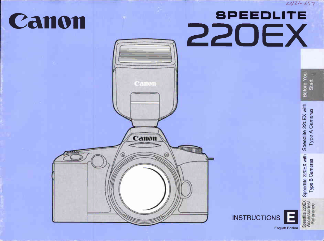 Canon 220EX manual 