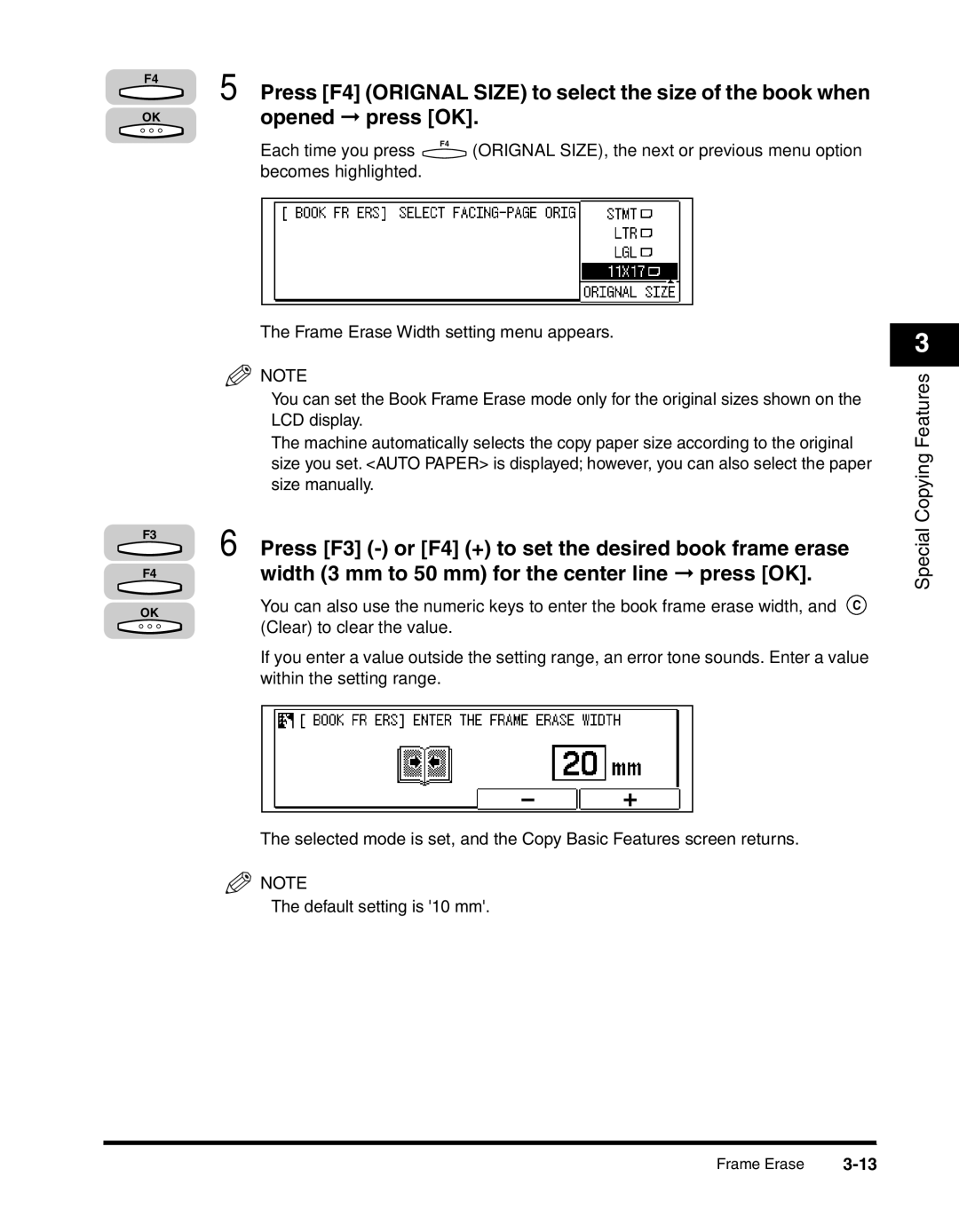 Canon 2300 manual Special Copying Features 