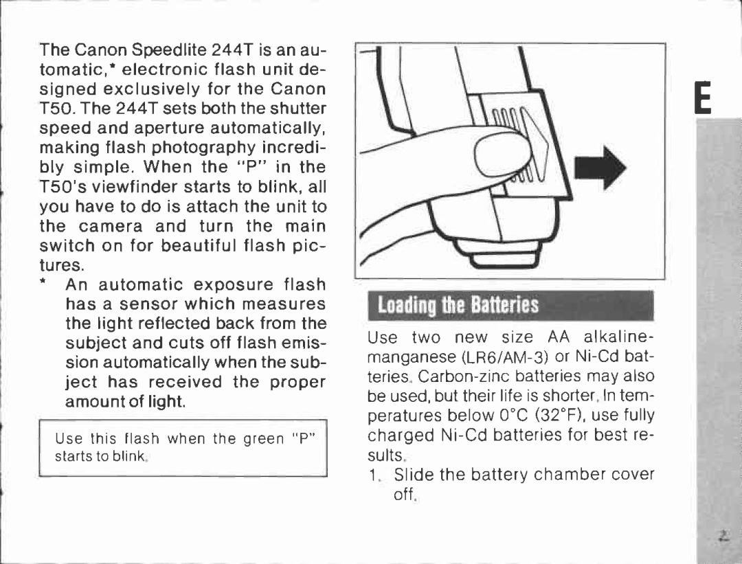 Canon 244 T manual 