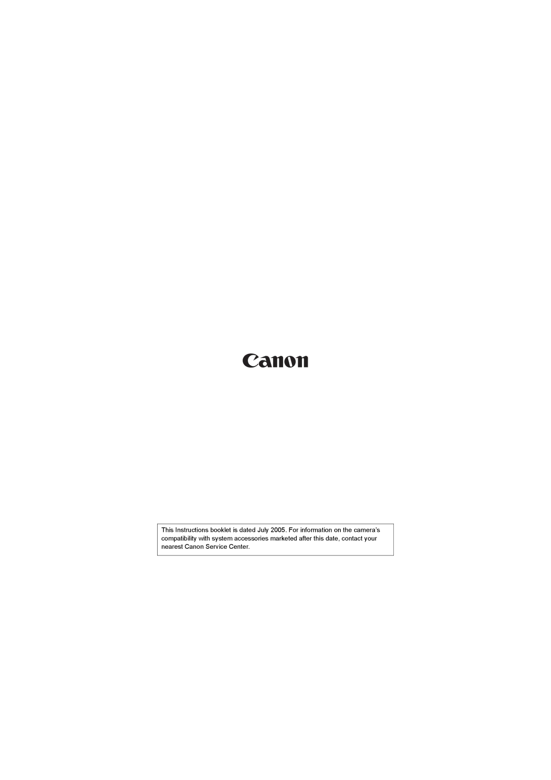 Canon 2805B002 manual 