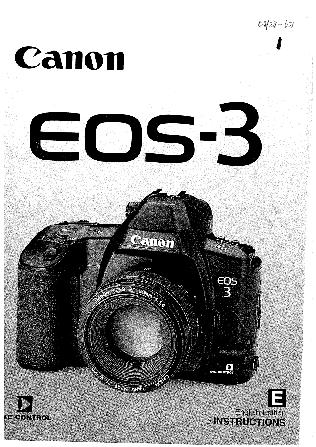 Canon 3 manual 