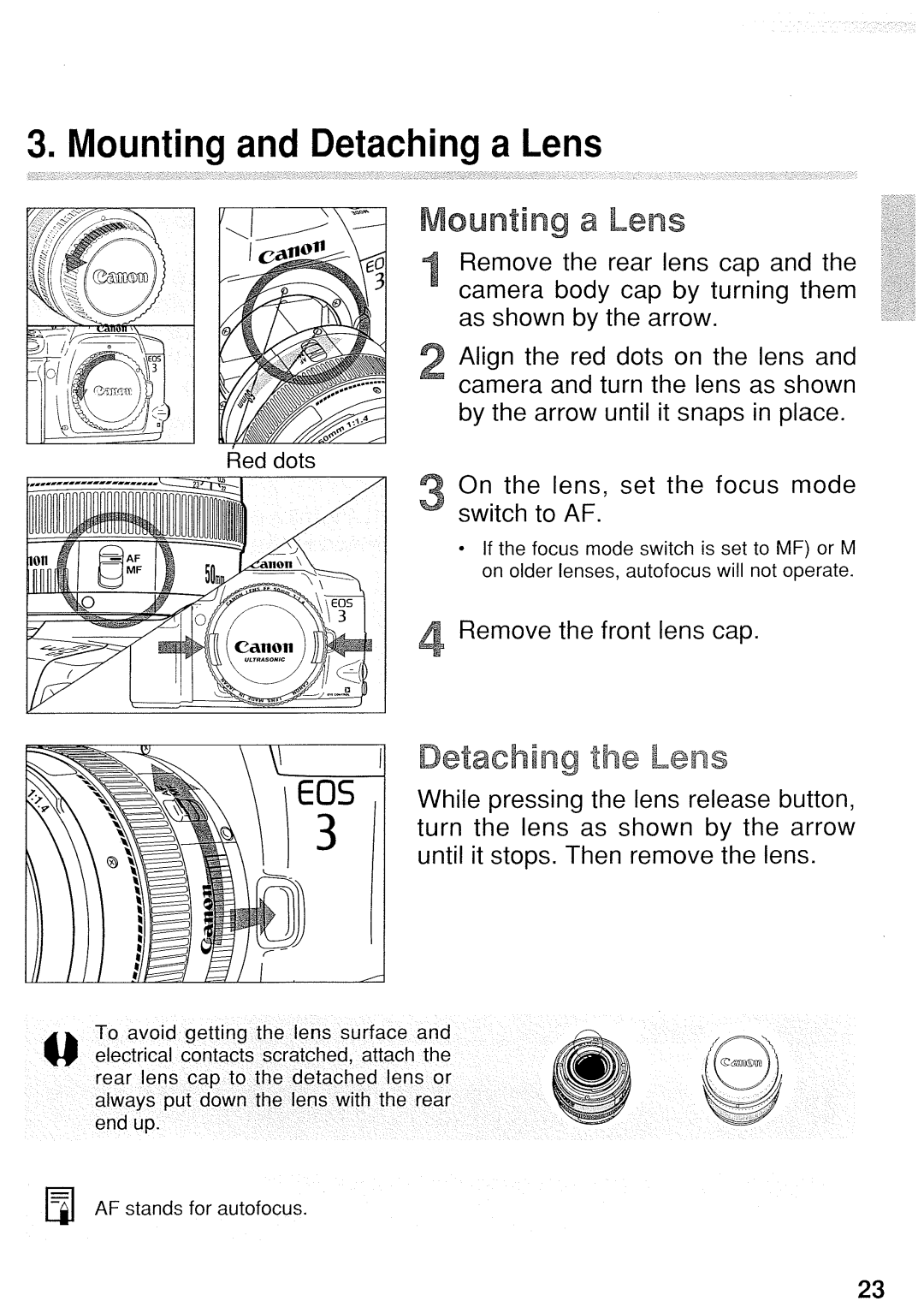 Canon 3 manual 