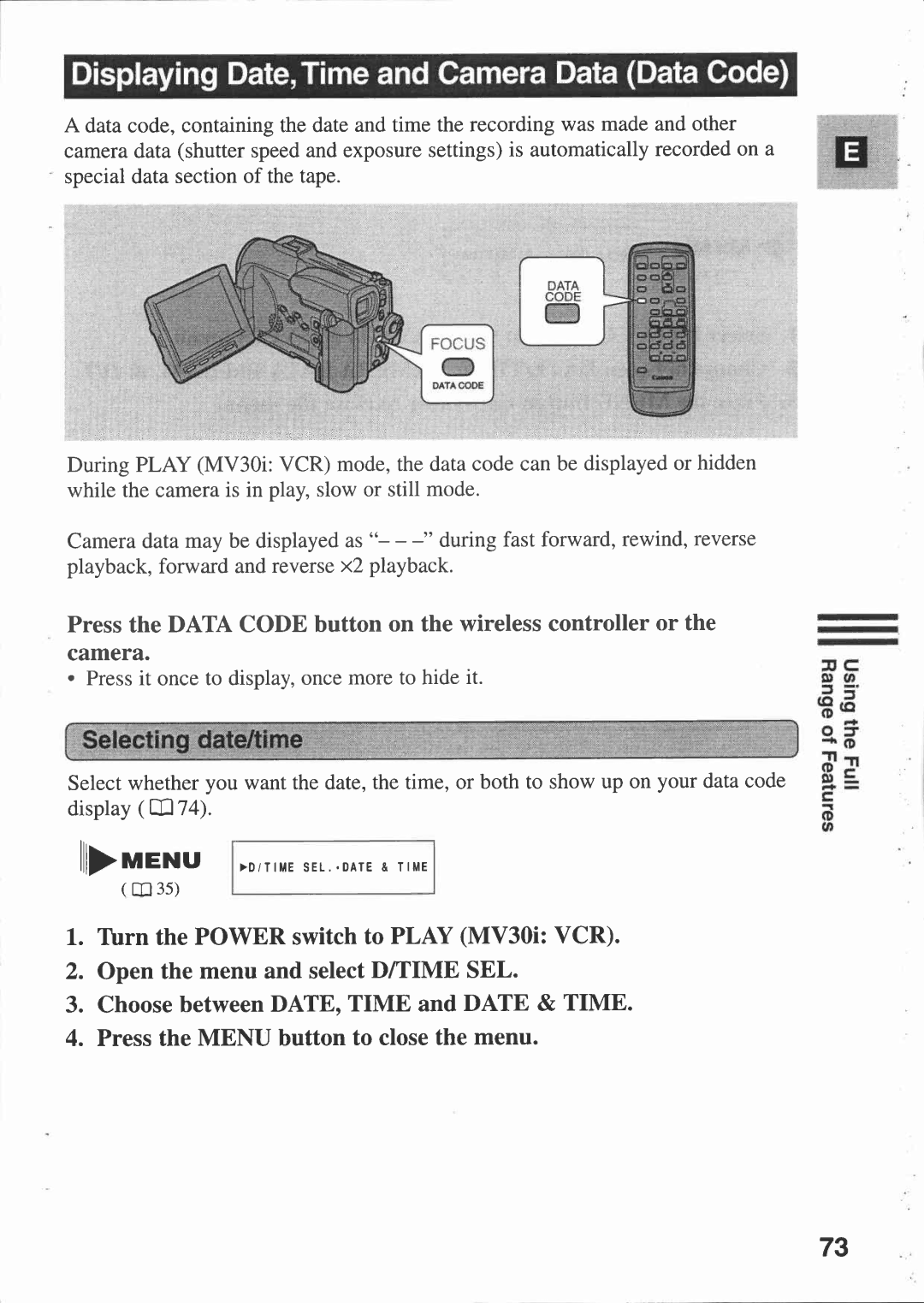 Canon 30 manual 