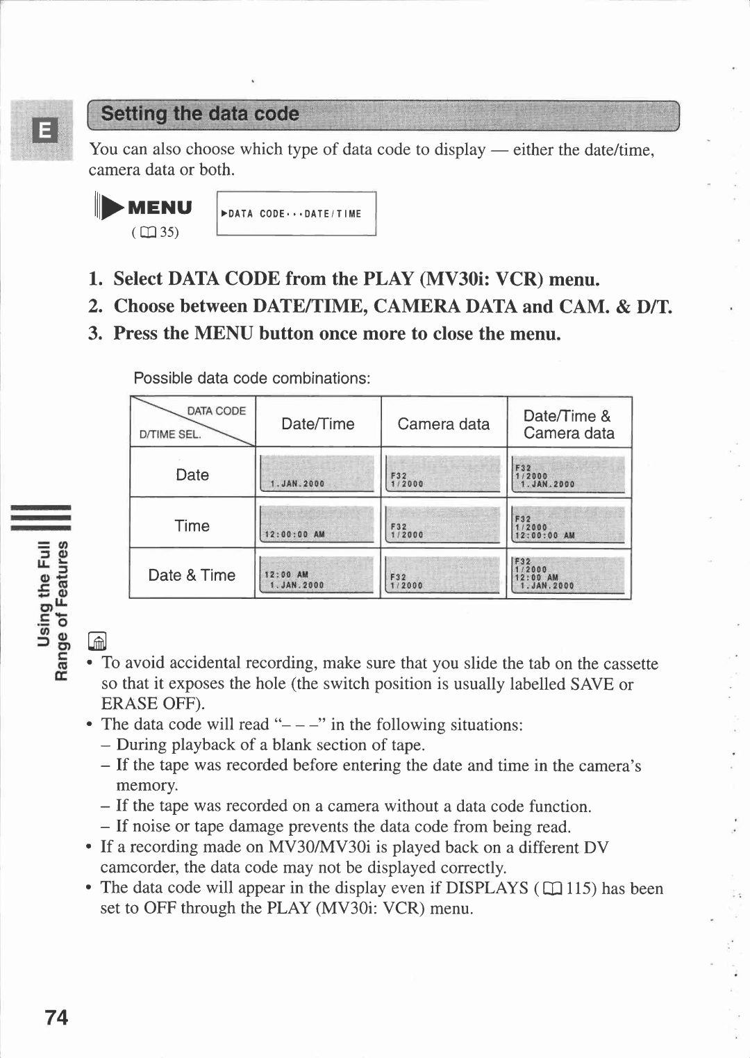 Canon 30 manual 