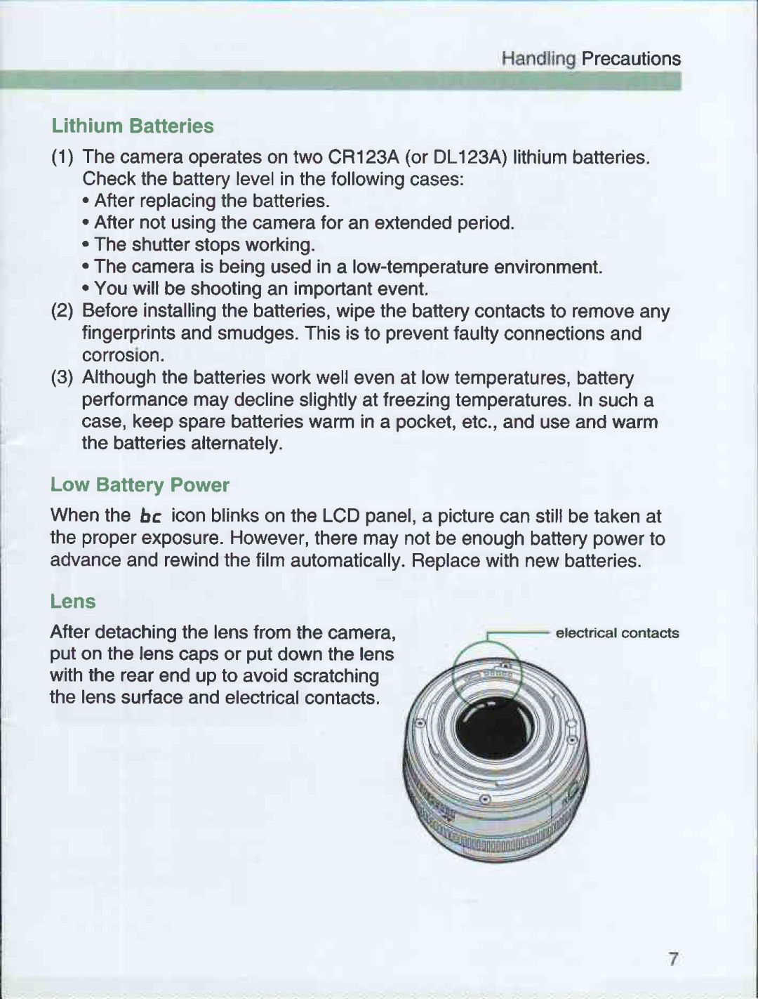 Canon 3000 QD manual 