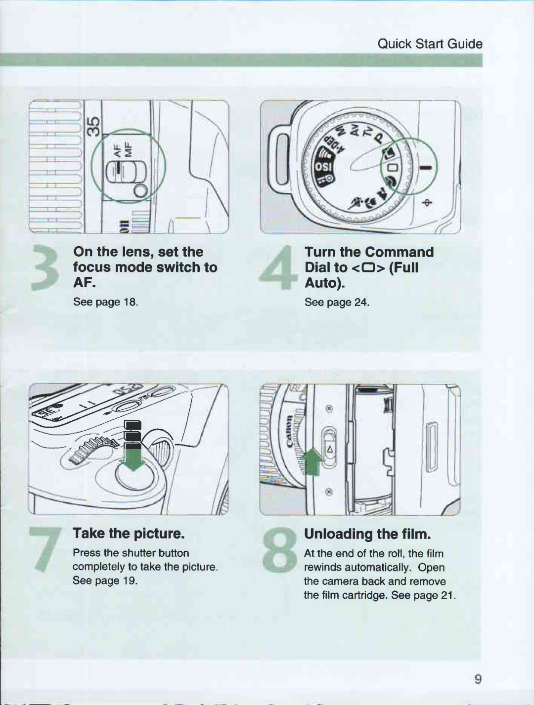 Canon 3000 QD manual 