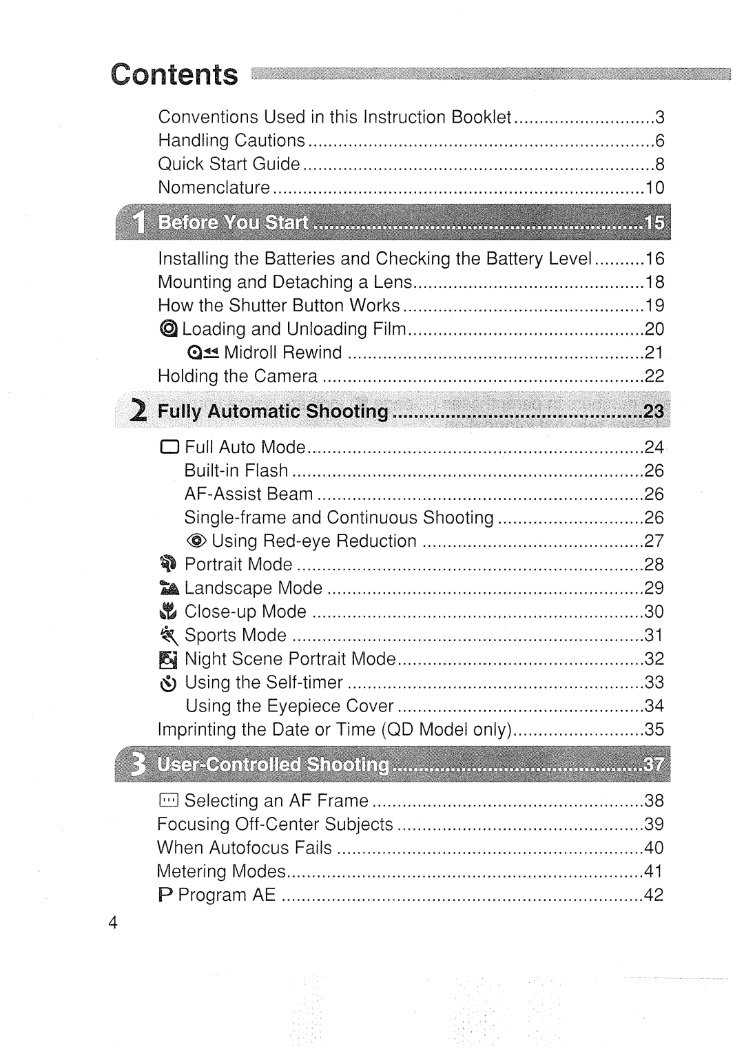 Canon 3000N DATE manual 