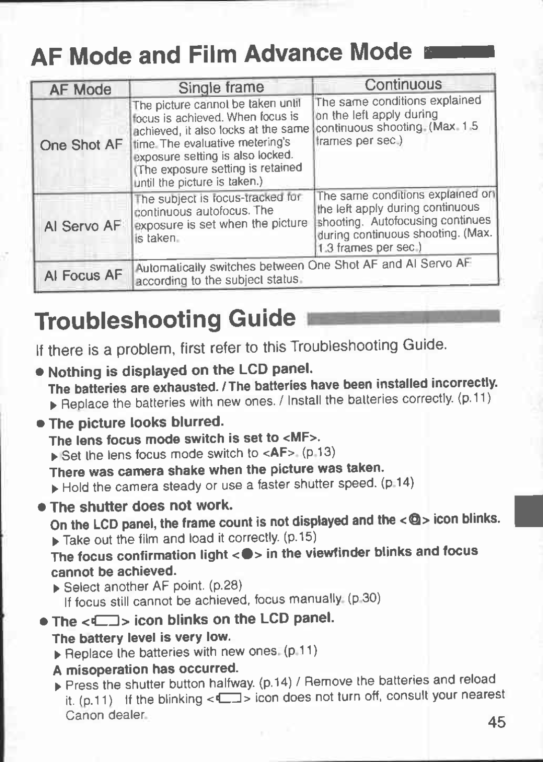 Canon 3000V DATE manual 