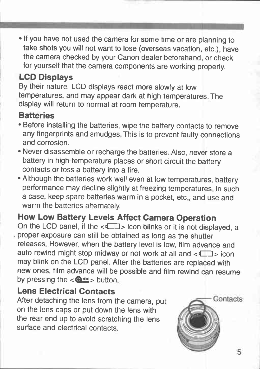 Canon 3000V DATE manual 