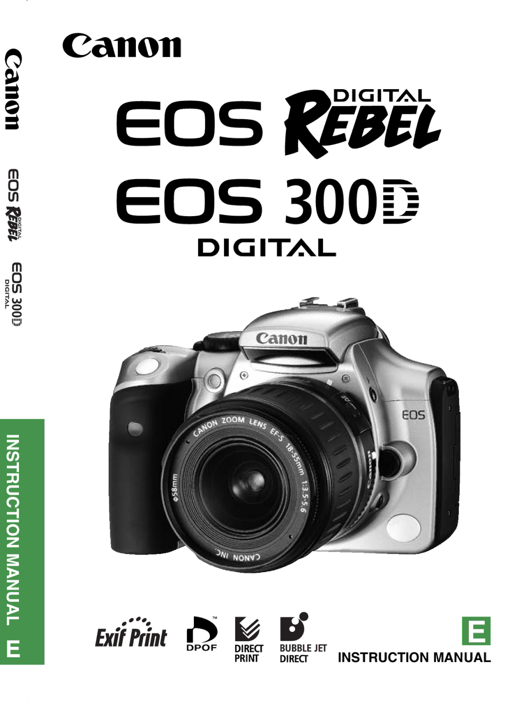 Canon 300D instruction manual 