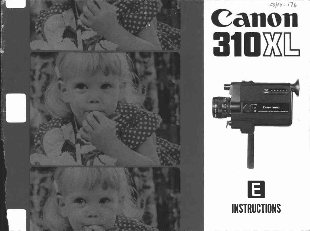 Canon 310 XL manual 