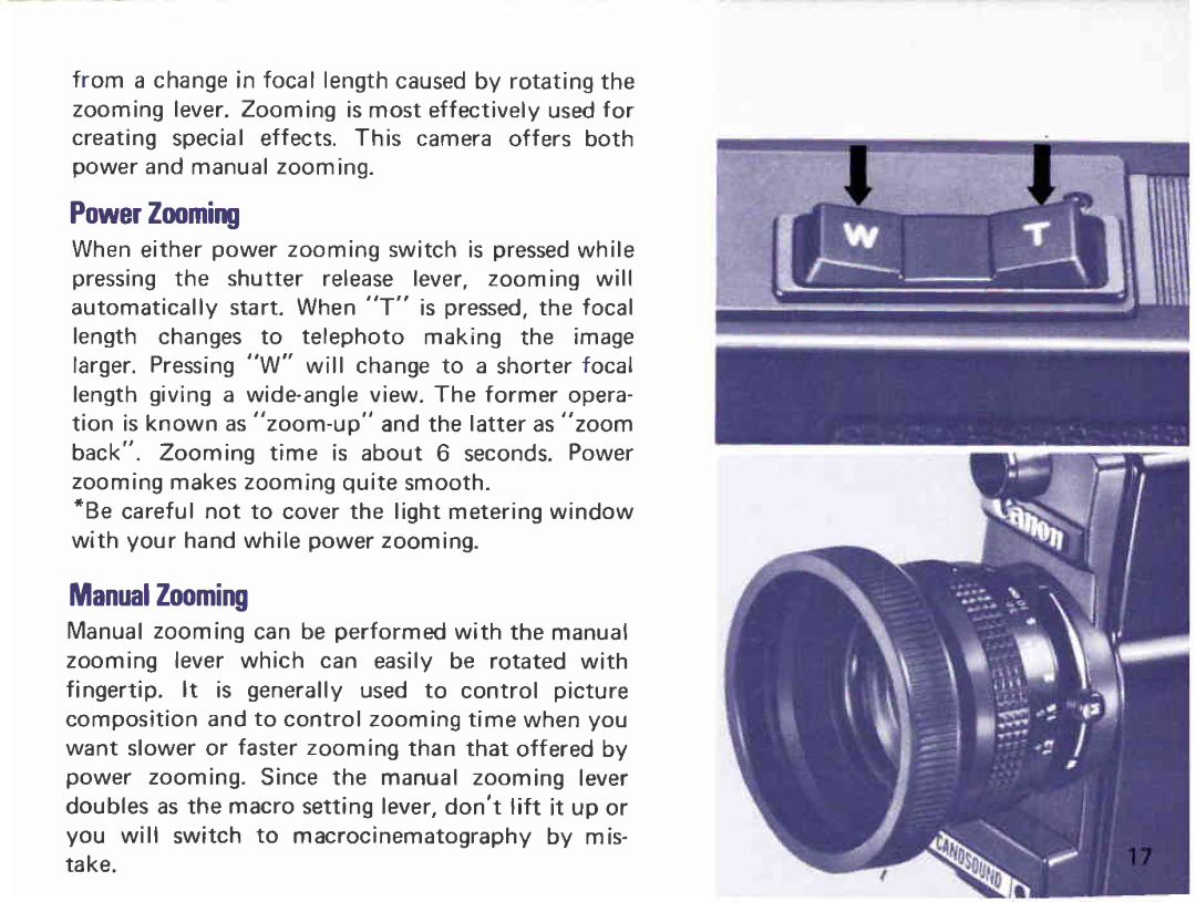 Canon 312 XL-S manual 