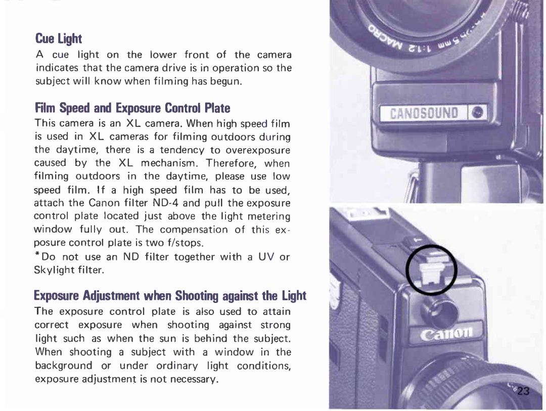 Canon 312 XL-S manual 