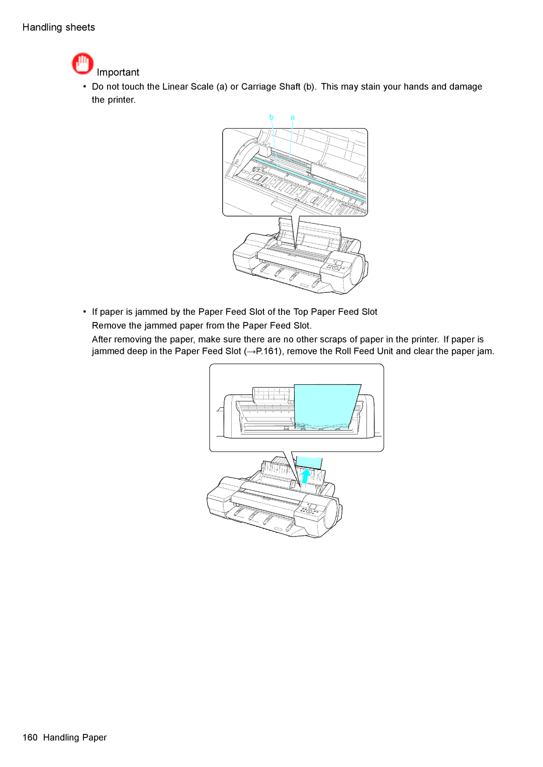 Canon 3175B002 user manual Handling sheets 