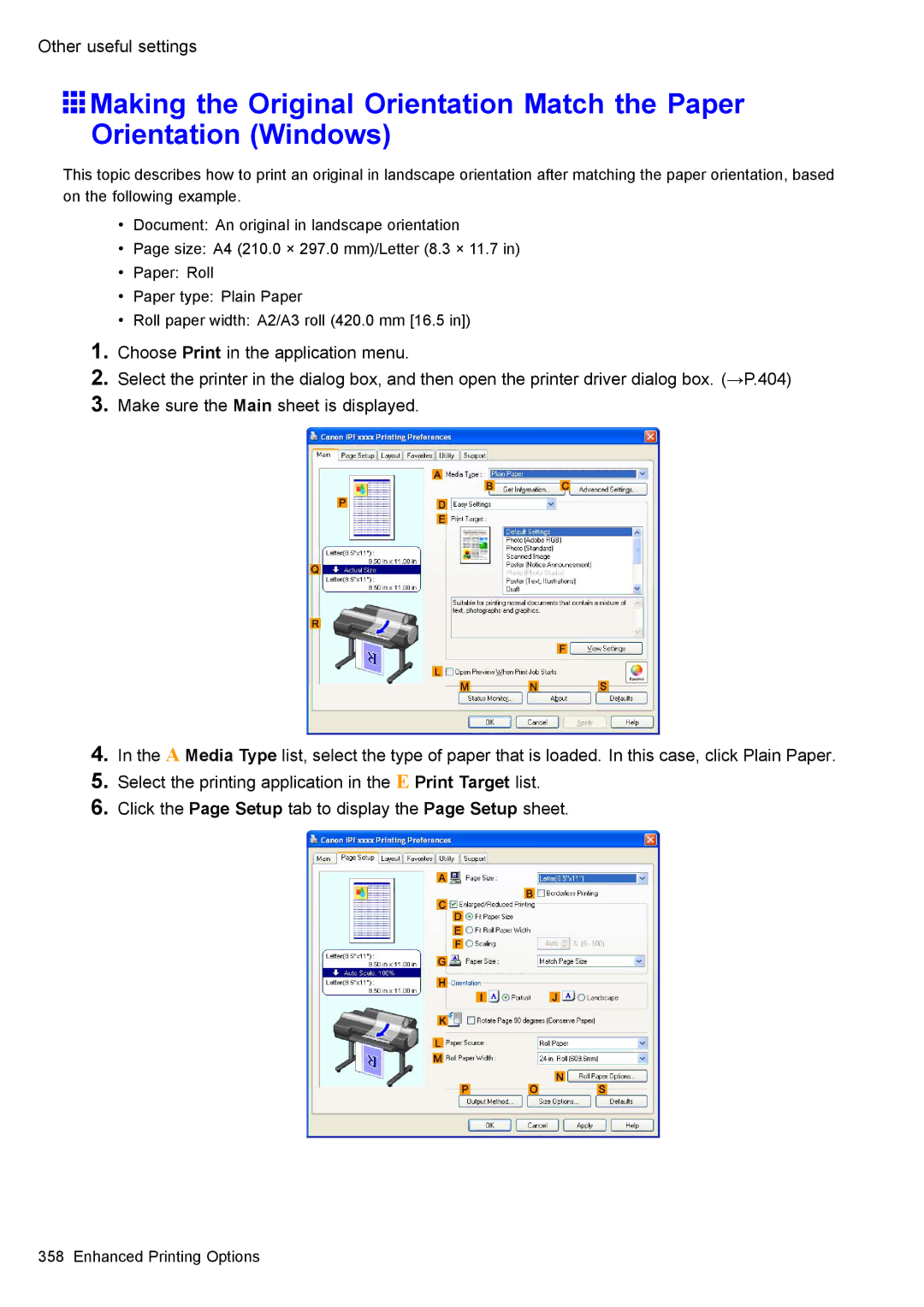 Canon 3175B002 user manual Other useful settings 