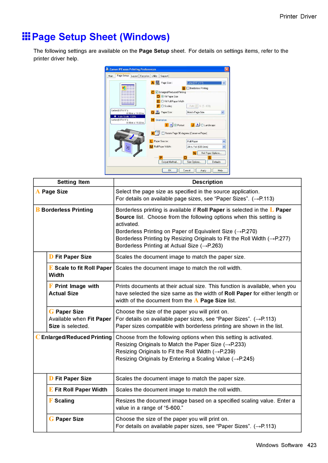 Canon 3175B002 user manual Setup Sheet Windows 