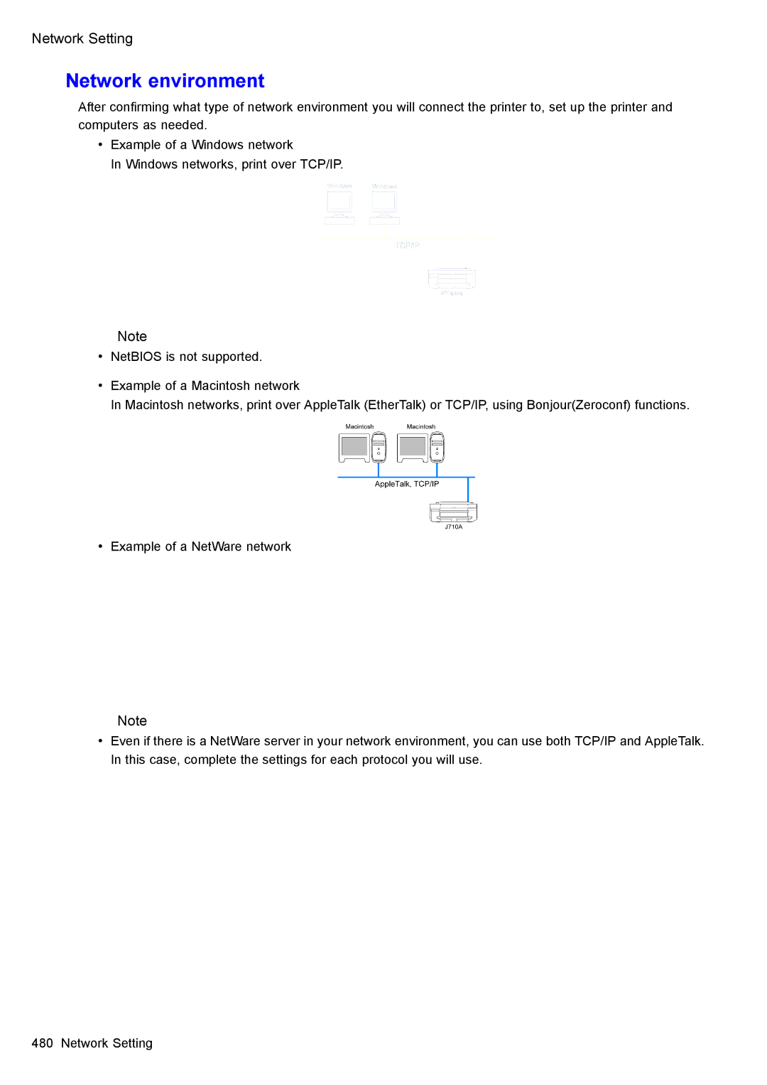 Canon 3175B002 user manual Network environment 