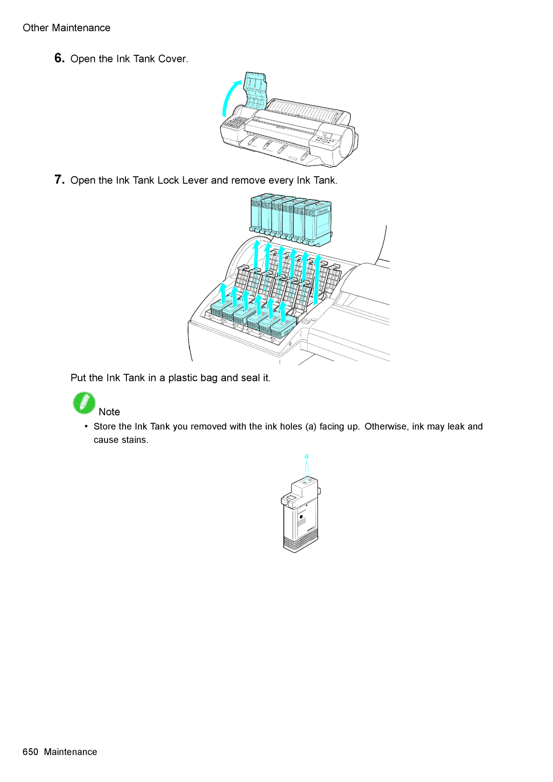 Canon 3175B002 user manual Maintenance 