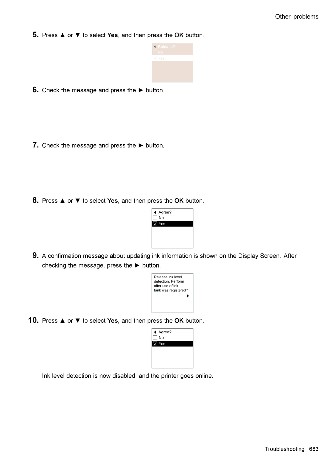 Canon 3175B002 user manual Troubleshooting 