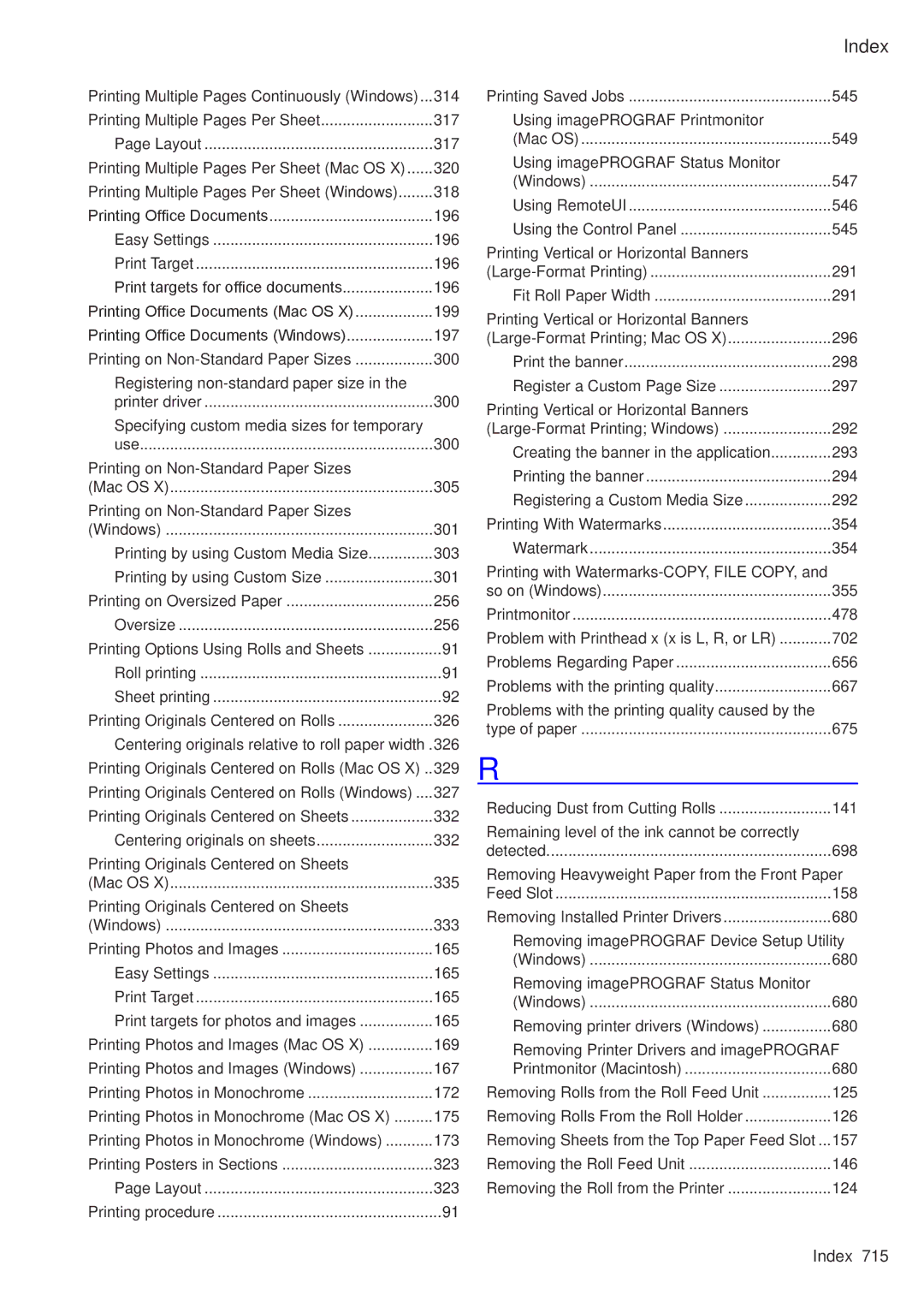 Canon 3175B002 user manual Printing Multiple Pages Continuously Windows 314 