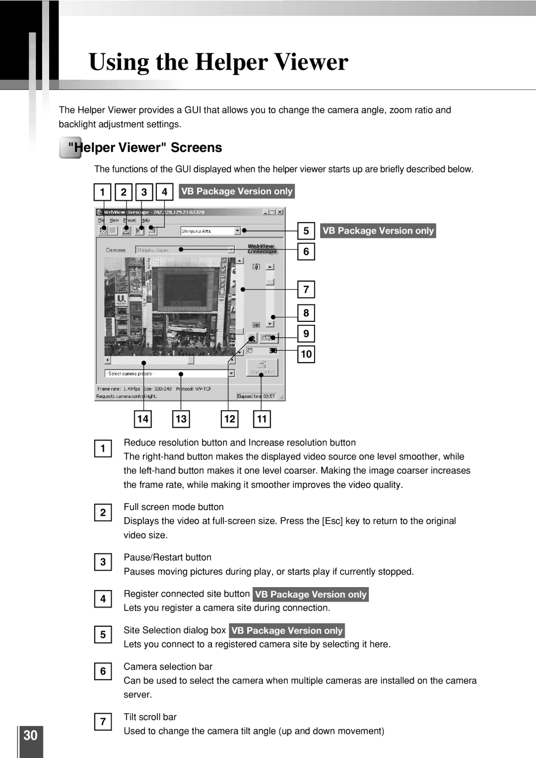 Canon 3.2 user manual Using the Helper Viewer, Helper Viewer Screens 