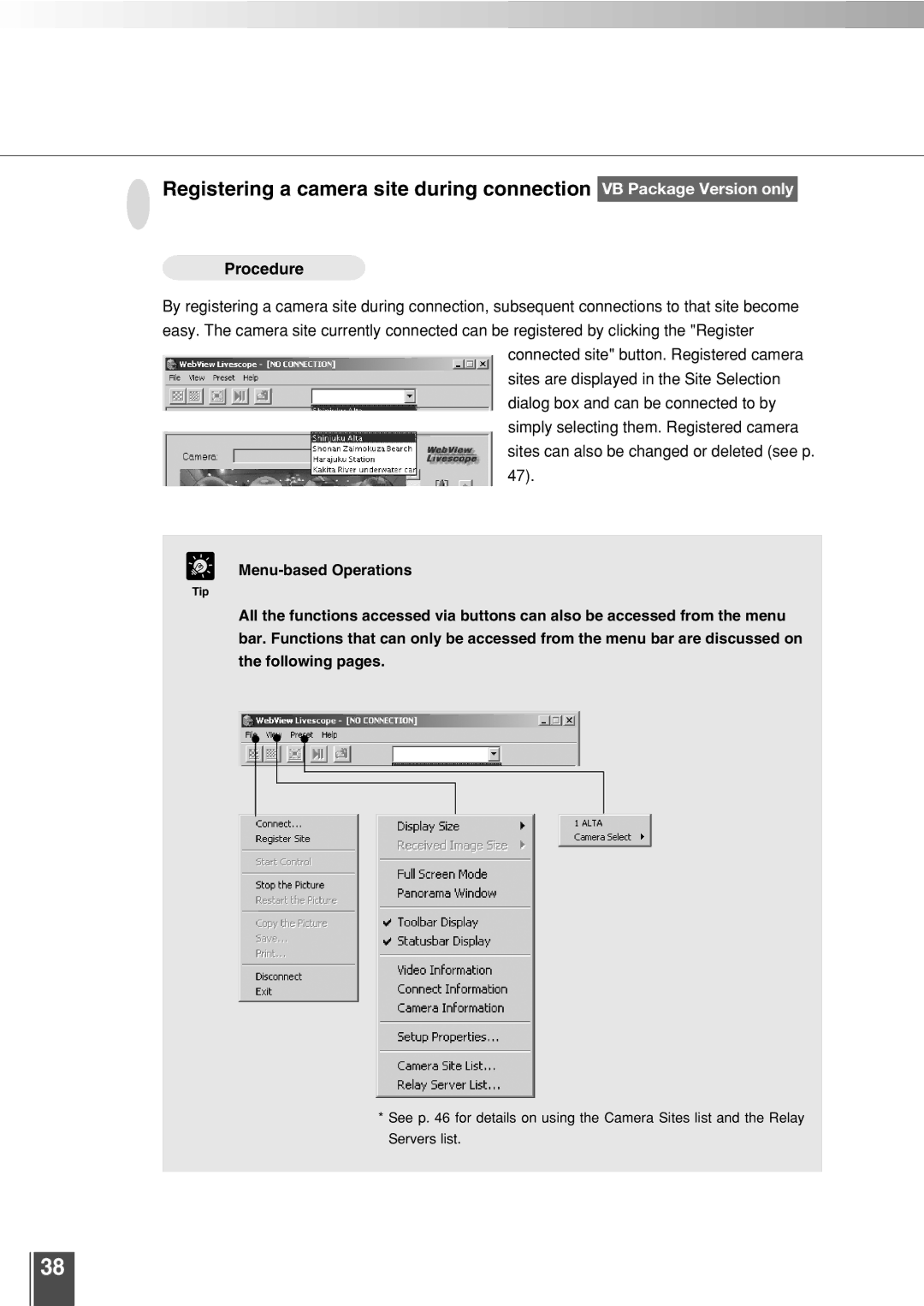 Canon 3.2 user manual Tip 