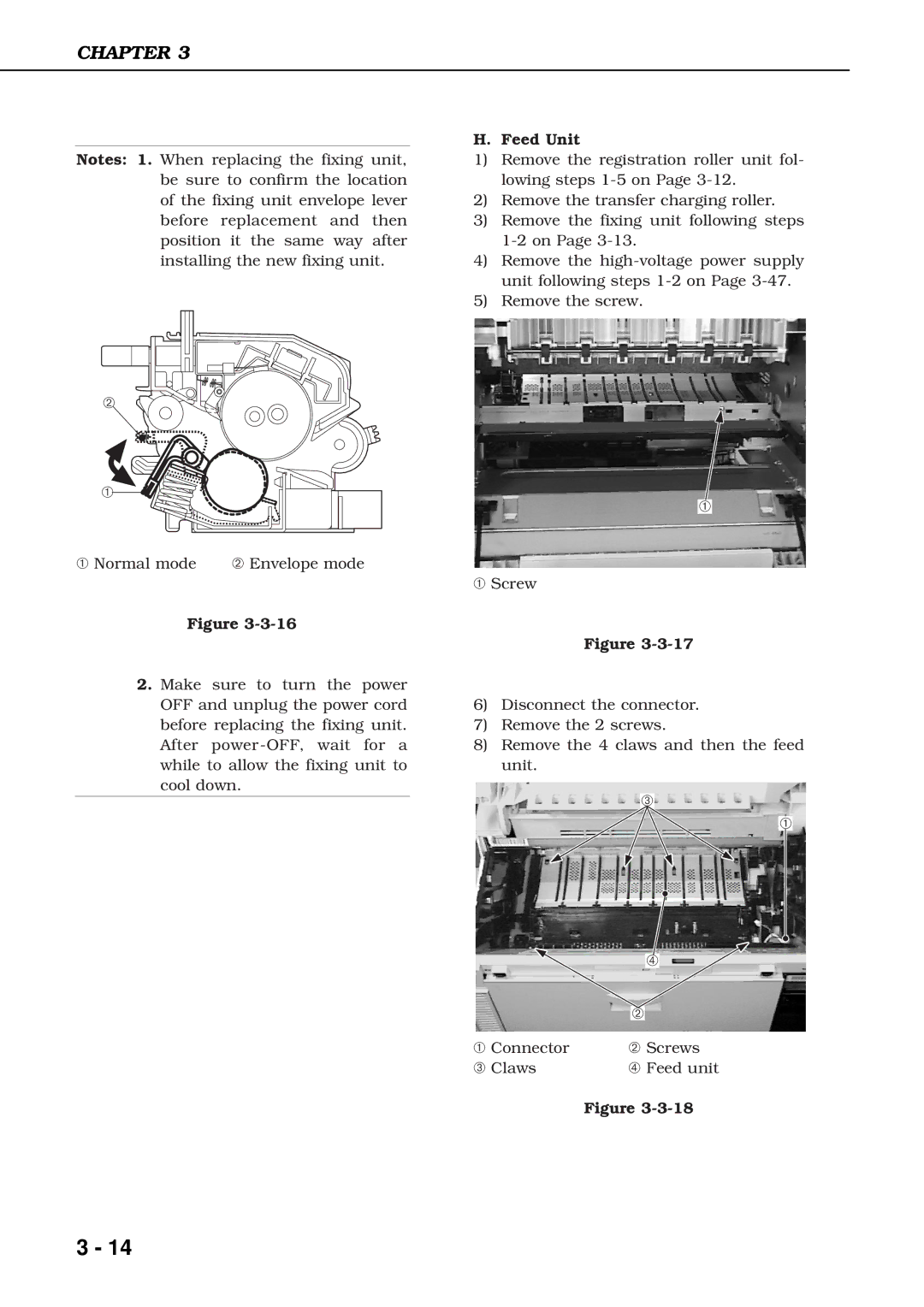 Canon 3260 manual Feed Unit 