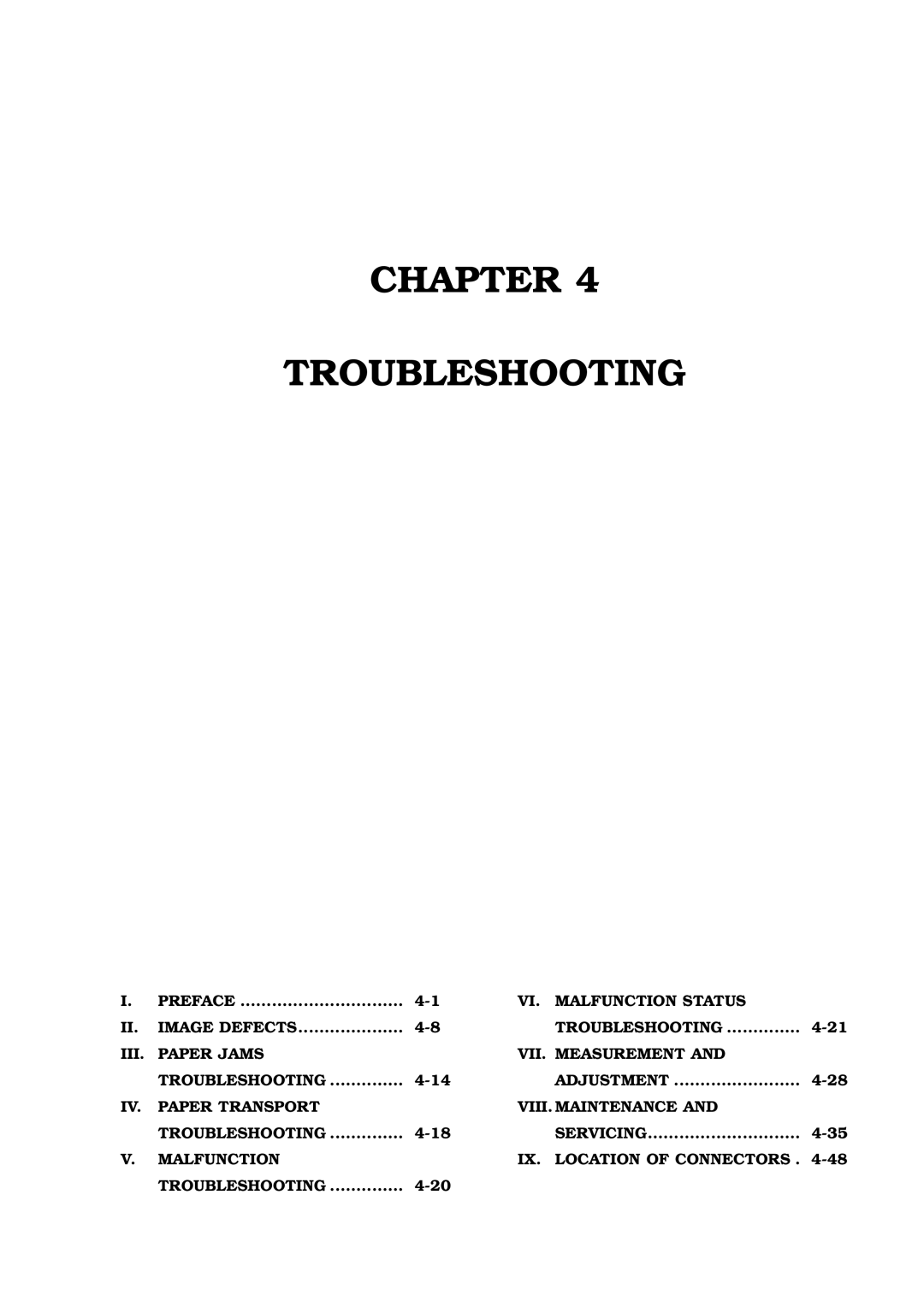 Canon 3260 manual Chapter Troubleshooting 