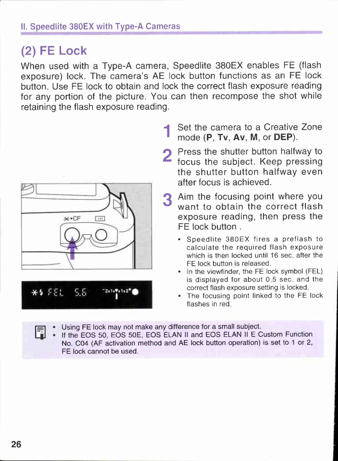 Canon 380EX manual 