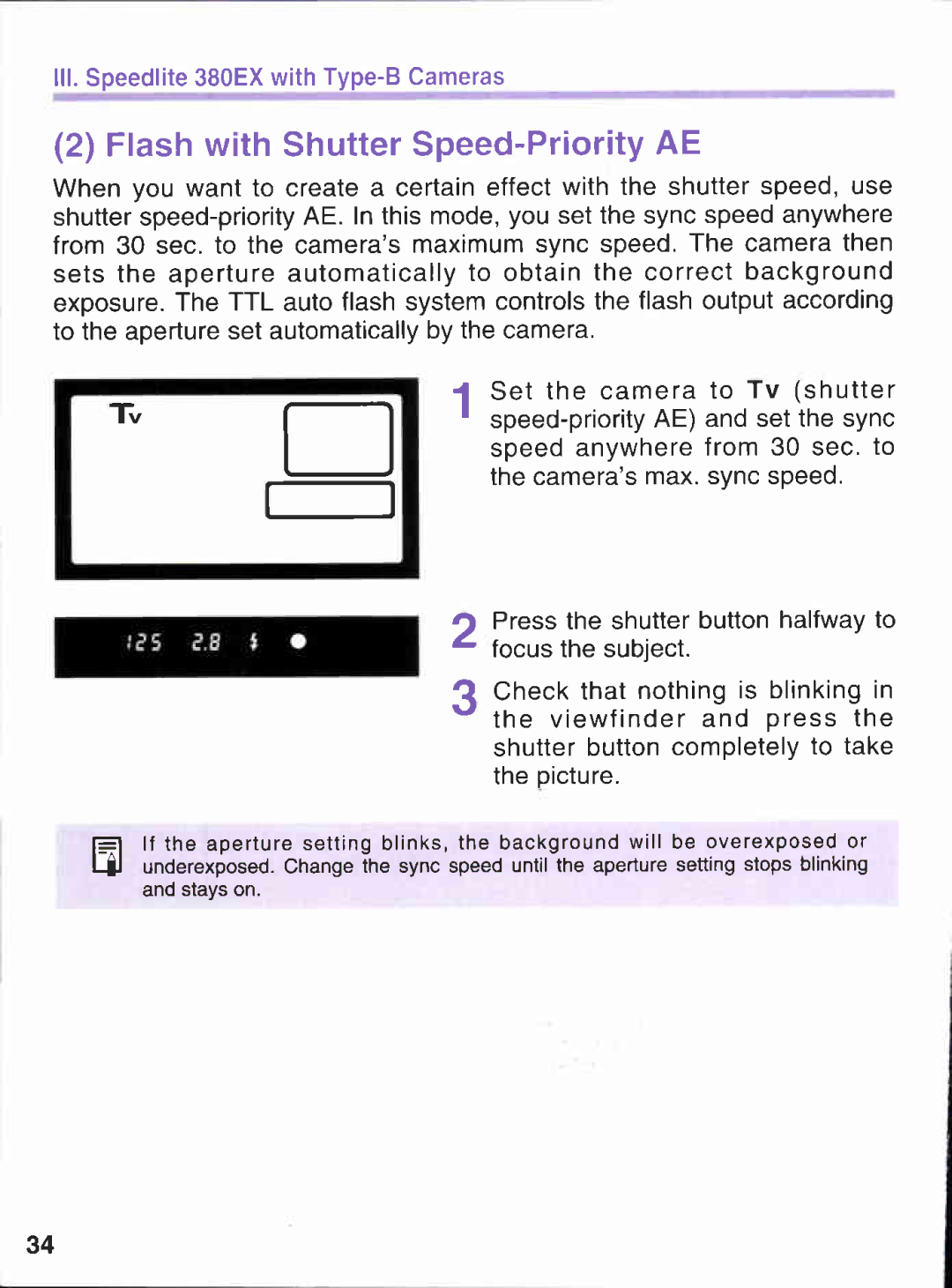 Canon 380EX manual 