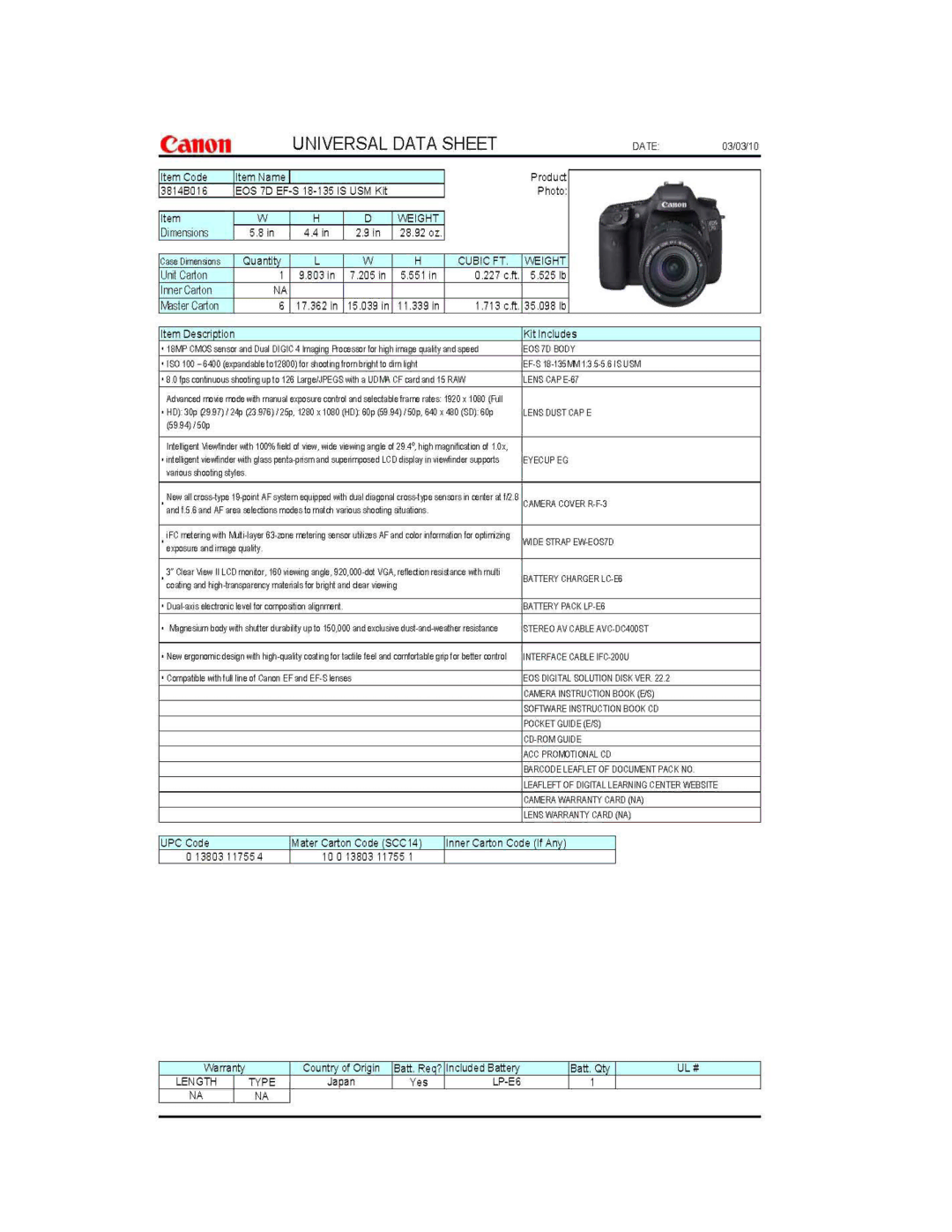 Canon 3814B016 manual 