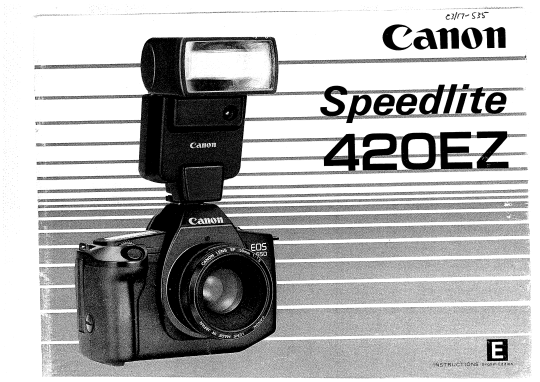 Canon 420 EZ manual 