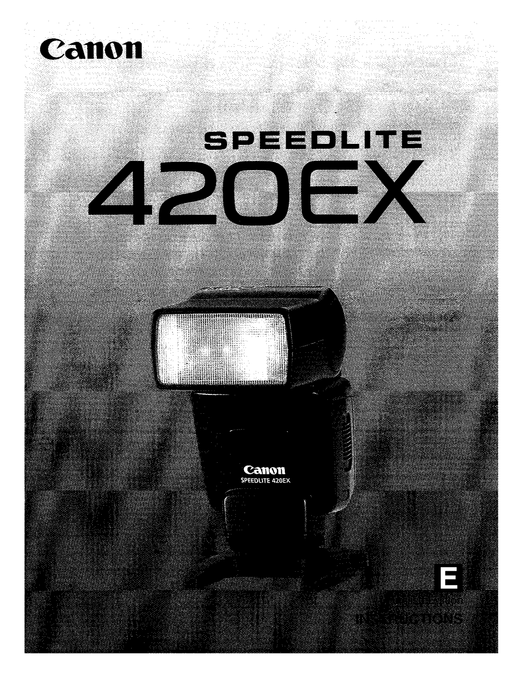 Canon 420EX manual 