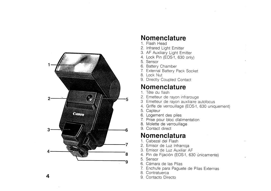 Canon 430 EZ manual 