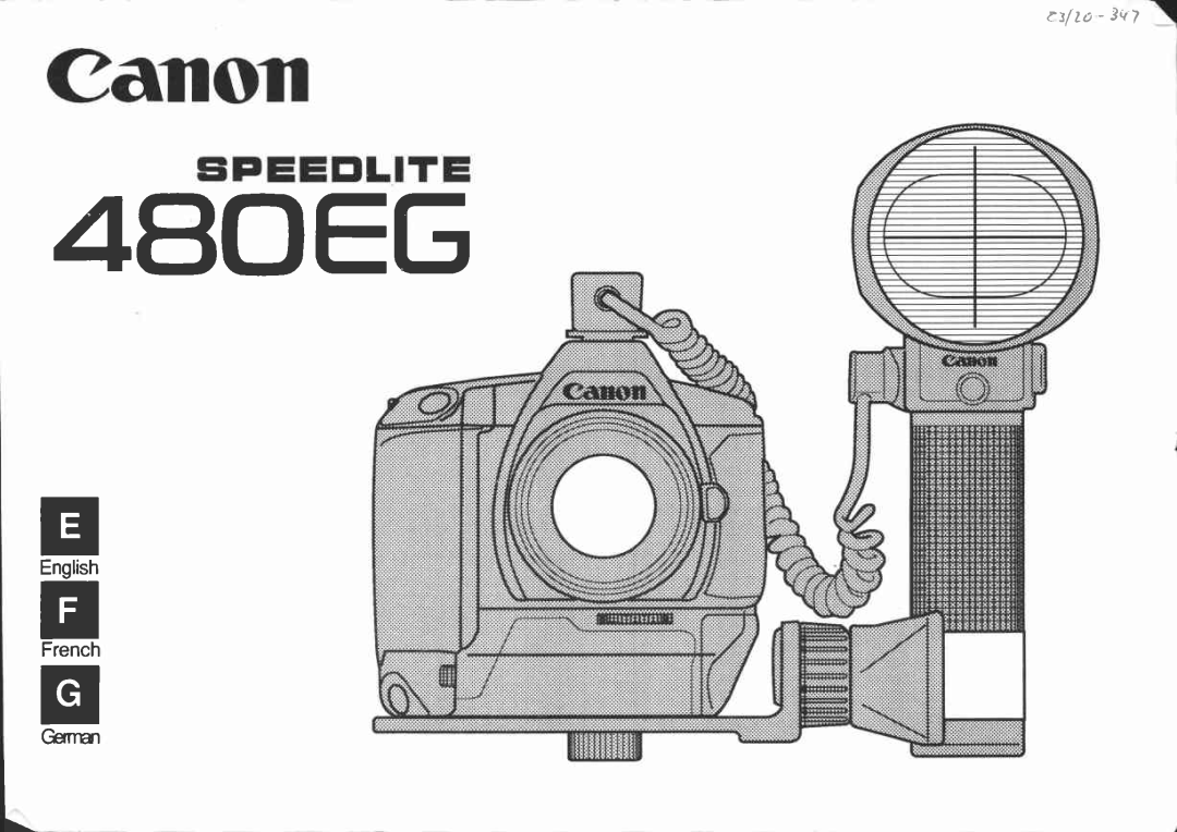 Canon 480EG manual 