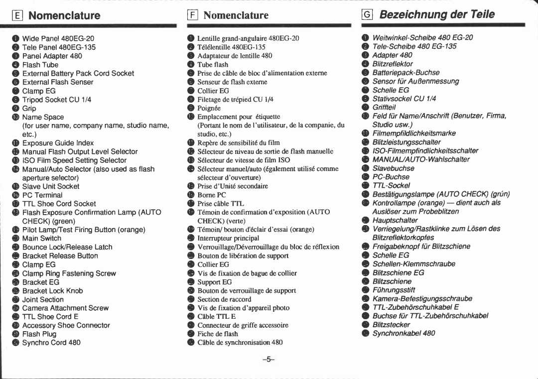 Canon 480EG manual 