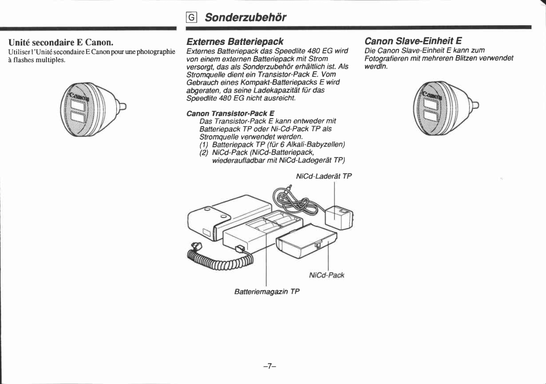 Canon 480EG manual 