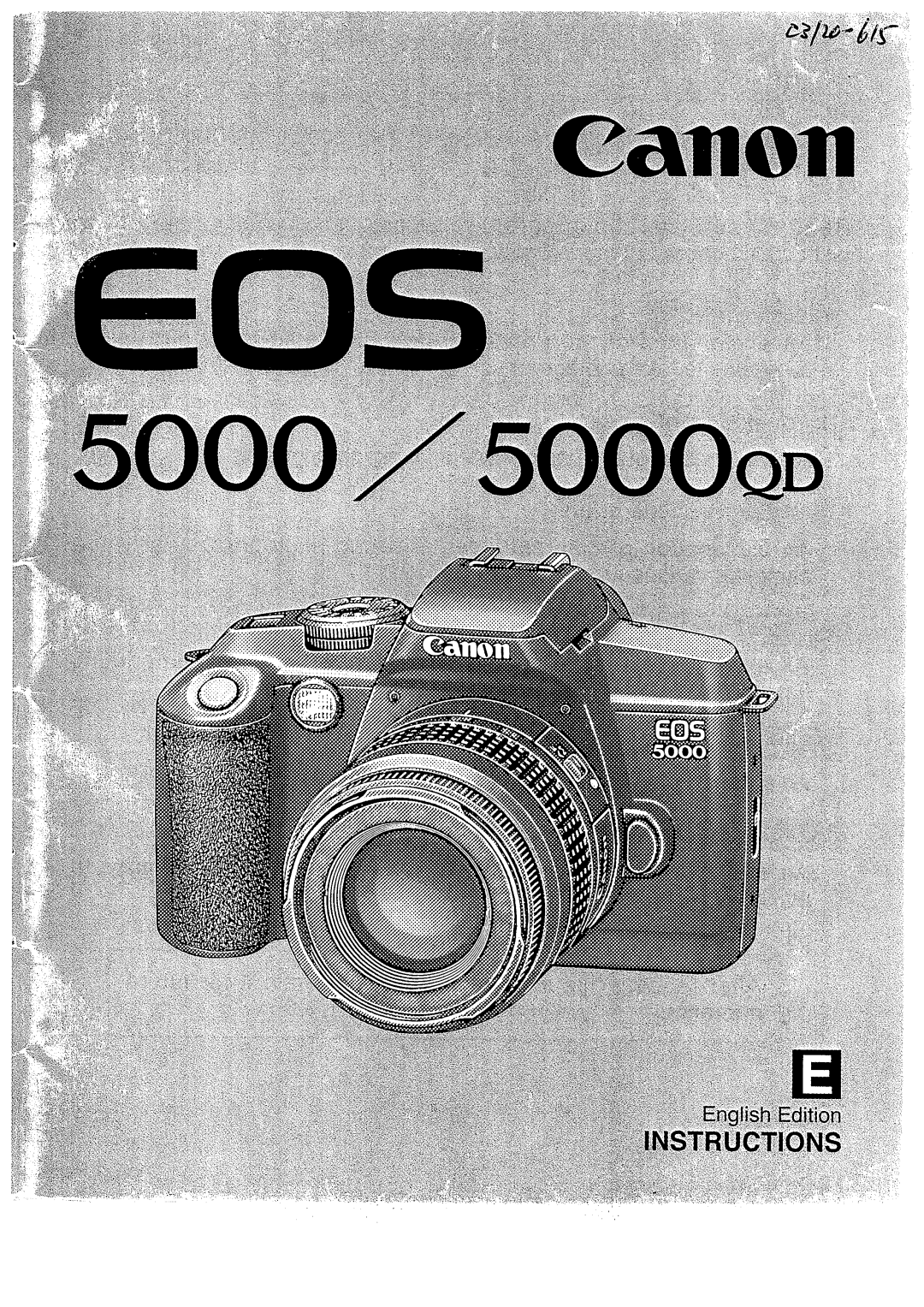 Canon 5000QD manual 