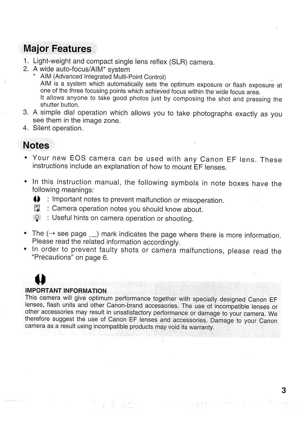 Canon 5000QD manual 