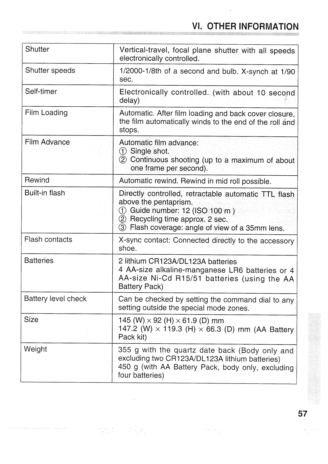 Canon 5000QD manual 