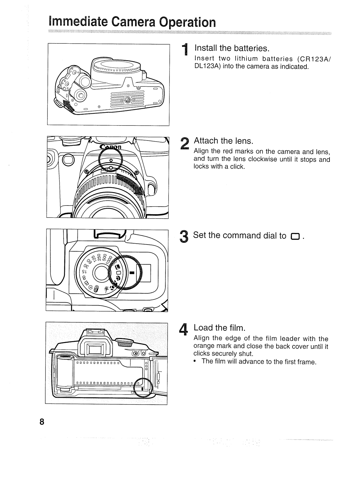 Canon 5000QD manual 