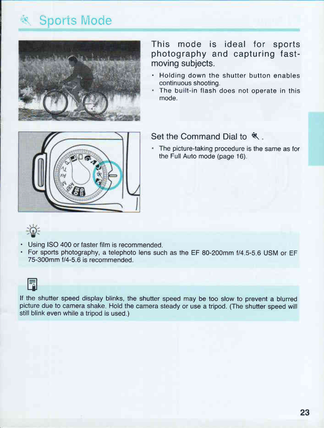 Canon 500N QD manual 