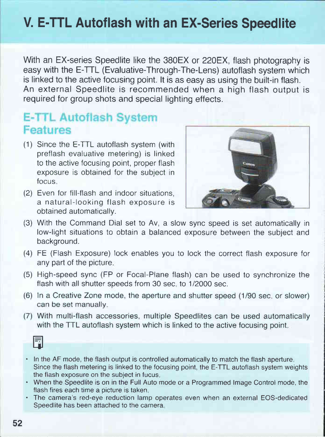 Canon 500N QD manual 